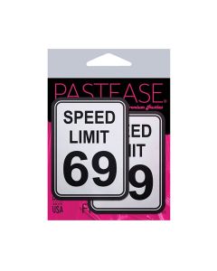 Pastease Premium Speed Limit 69 - White/Black O/S