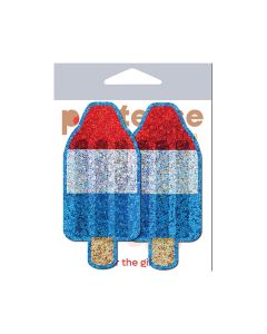 Pastease Premium Bomb Pop - Red/White/Blue O/S