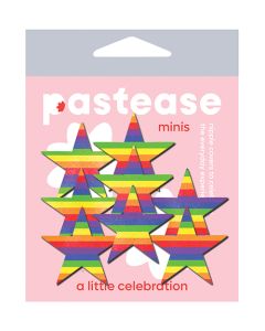 Pastease Premium Mini Rainbow Stars – Pack of 8 O/S