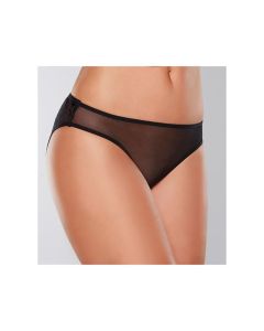 Adore Sheer Teaz Open Panty Black O/S