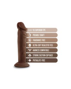 Blush Dr. Skin Plus Posable Dildo