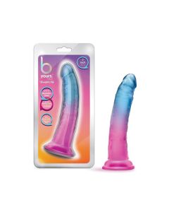Blush B Yours 7" Beautiful Sky Dildo - Sunset