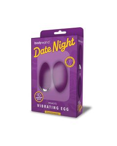 Bodywand Date Night Remote Vibrating Egg - Purple
