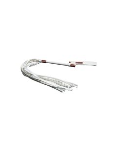 Pleasure Collection Matte Finish Whip - White/Rose Gold