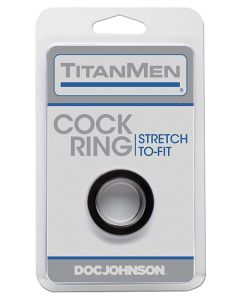 Titanmen Tools Cock Ring - Black