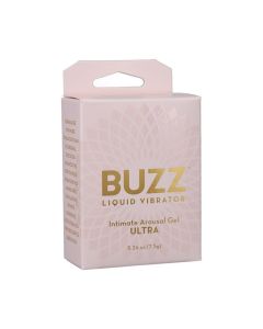 Buzz Ultra Liquid Vibrator Intimate Arousal Gel - .26 oz