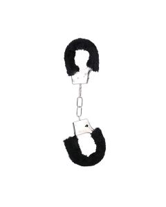 In A Bag Furry Handcuffs - Black