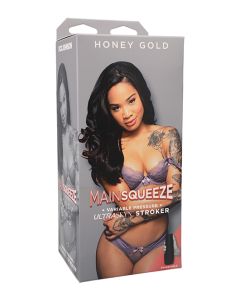 Main Squeeze Pussy Stroker - Honey Gold
