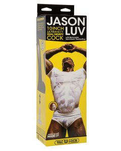 Signature Cocks Ultraskyn 10" Cock w/Removable Vac-U-Lock Suction Cup - Jason Luv