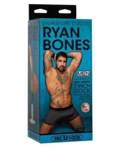 Signature Cocks ULTRASKYN 7" Cock w/Removable Vac-U-Lock Suction Cup - Ryan Bones