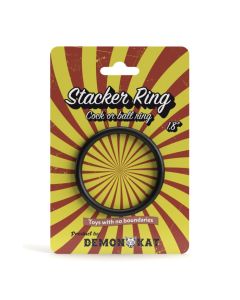 NO ETA Demon Kat 1.8' Stacker Ring - Black