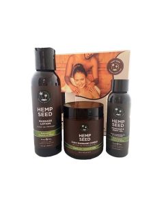 Earthly Body Hemp Seed Massage in a Box - Asst.
