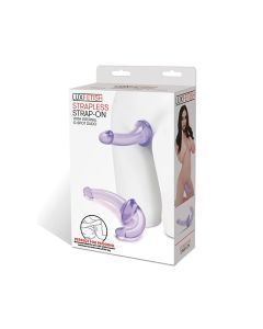 Lux Fetish Strapless Strap On - Purple