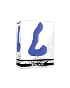 Evolved Tappity Tap Vibrator - Blue