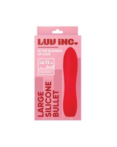 Luv Inc. Large Silicone Bullet - Red