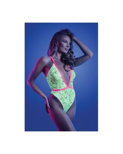 Glow Spotlight Teddy Neon Chartreuse