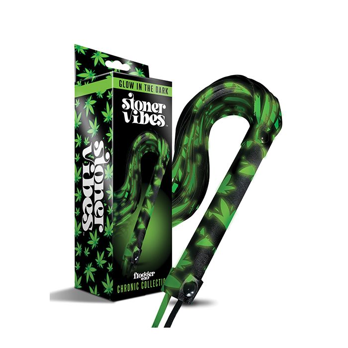 Stoner Vibes Glow in the Dark Flogger