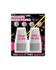 Pecker Beer Pong Game w/Balls