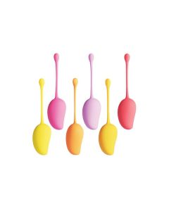 Mango Tropical 6 Weighted Kegel Ball Exercise Set