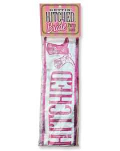 Gettin' Hitched Bride Sash