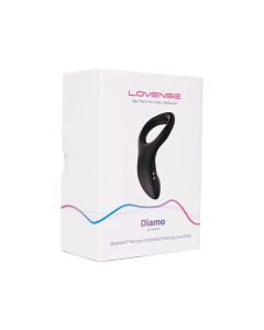 Lovense Diamo Cock Ring - Black