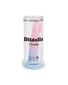 Love to Love Curved Suction Cup Dildolls Utopia - Asst Colors