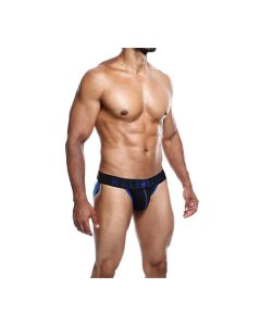 Male Basics Neon Jockstrap Royal