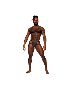 Rude Awakening Mesh Ring Jock Black