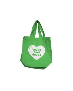 Nobu Boobs & Doobs Reusable Tote - Green
