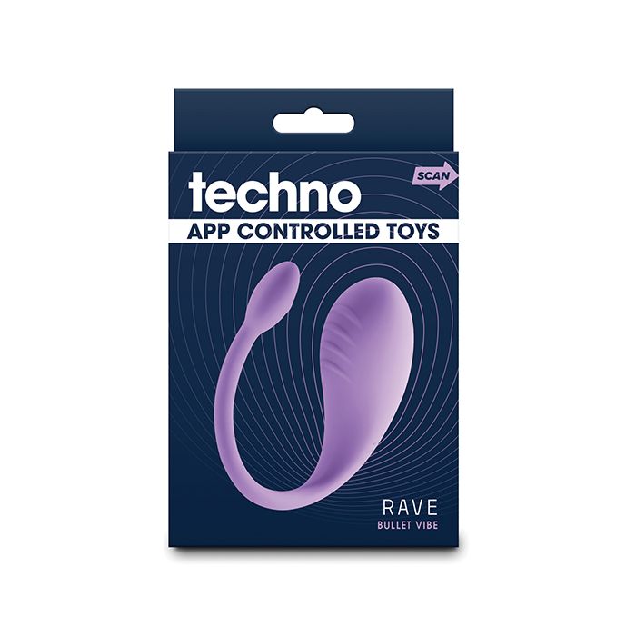 Techno Rave App Controlled Kegel Vibrator - Purple