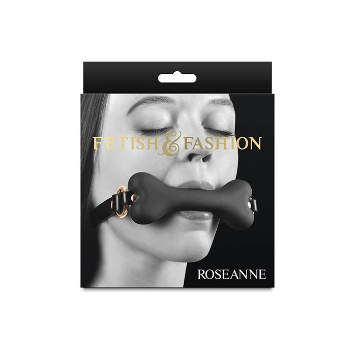 Fetish & Fashion Roseanne Ball Gag - Black