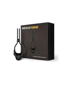 Nexus Forge Single Lasso Vibrating Cock Ring - Black