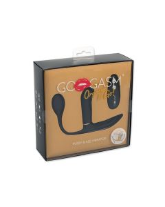 GoGasm Pussy & Ass Vibrator - Black