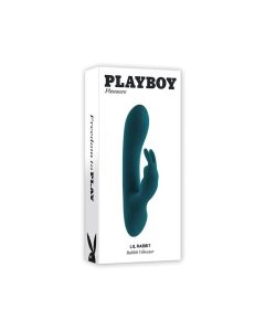 Playboy Pleasure Lil Rabbit Vibrator - Deep Teal