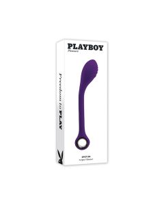 Playboy Pleasure Spot On G-Spot Vibrator - Acai