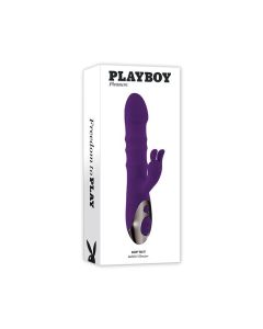 Playboy Pleasure Hop To It Rabbit Vibrator - Acai