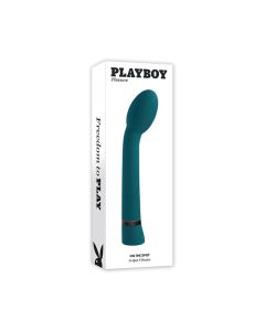 Playboy Pleasure On The Spot G-Spot Vibrator - Deep Teal