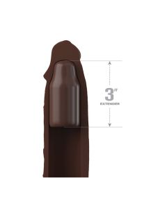 Fantasy X-tensions Elite 7" Extension w/Strap - Brown