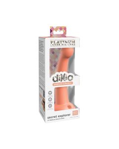 Dillio Platinum Secret Explorer Silicone Dildo