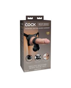 King Cock Elite Deluxe Silicone Body Dock Kit