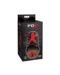 PDX Elite Air Tight Pussy Stroker - Brown