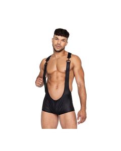 Master Singlet w/Hook & Ring Closure & Contoured Zipper Pouch Black
