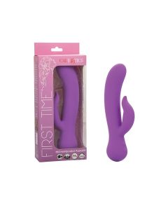 First Time Rechargeable Pleaser Vibrator - Purple