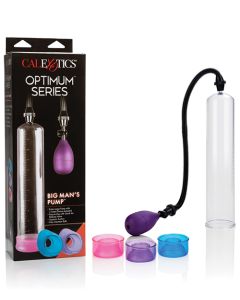 Big Man's Pump 12" w/3 Sized Sleeves - Clear