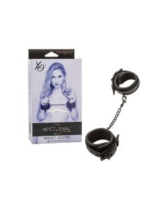 Nocturnal Collection Detachable Adjustable Wrist Cuffs - Black