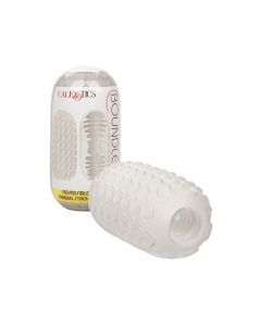 Boundless Reversible Ribbed Stroker - White