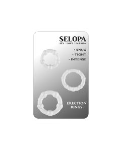 Selopa Erection Rings - Clear