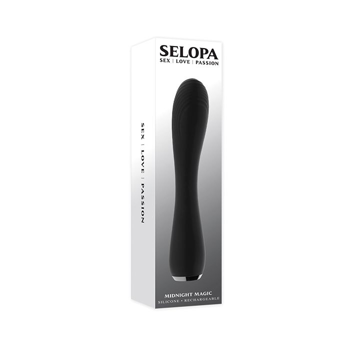 Selopa Midnight Magic Flexible Vibrator - Black
