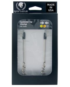 Spartacus Adjustable Tweezer Clamps w/Link Chain