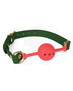 Spartacus Silicone Ball Gag w/ PU Straps - 46 mm
